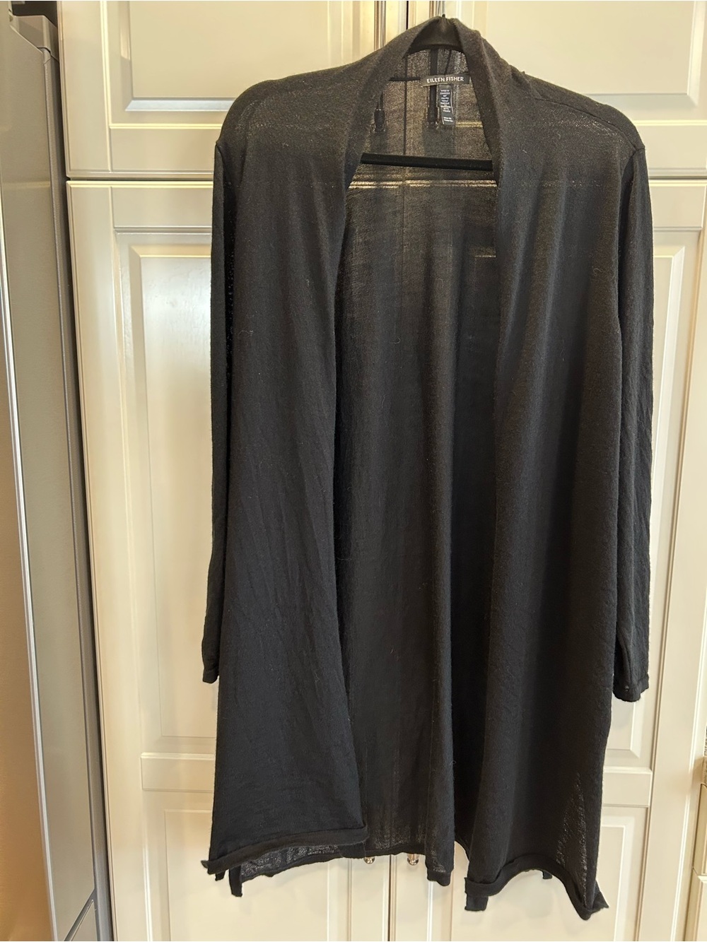EILEEN FISHER Women’s Black Lightweight Knit sweater